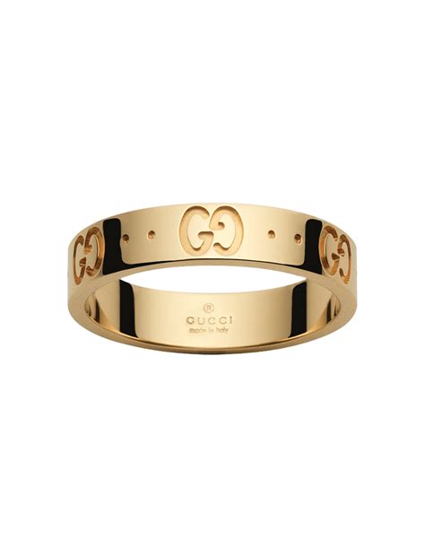 anillo gucci dorado